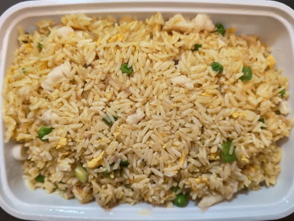 Salted Fish & Diced Chicken Fried Rice 咸鱼鸡粒炒饭